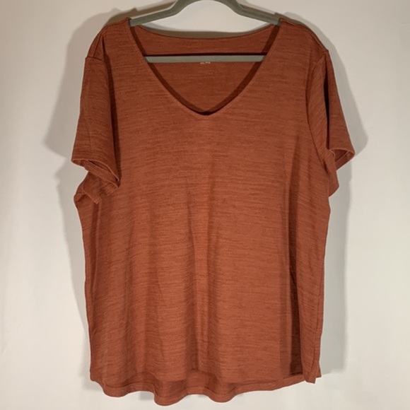 Ricki’s Basics Mauve Pink/Brown T-Shirt - Picture 4 of 8